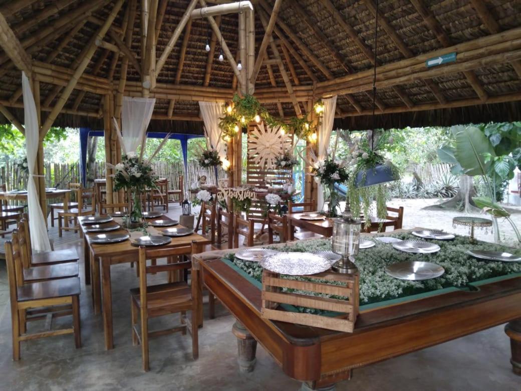 Hotel Bambu Canoa Exterior foto